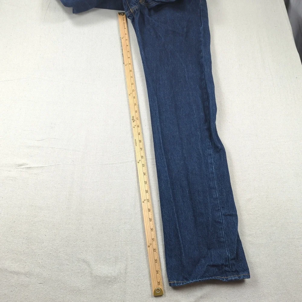 Levis 501 Jeans Mens 34x36 Blue Button Fly Casual Classic American Western